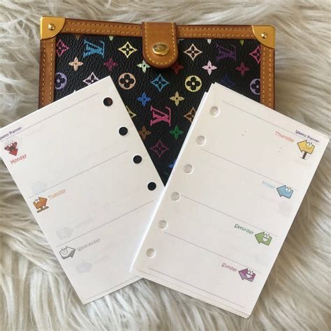 Louis Vuitton small agenda refill